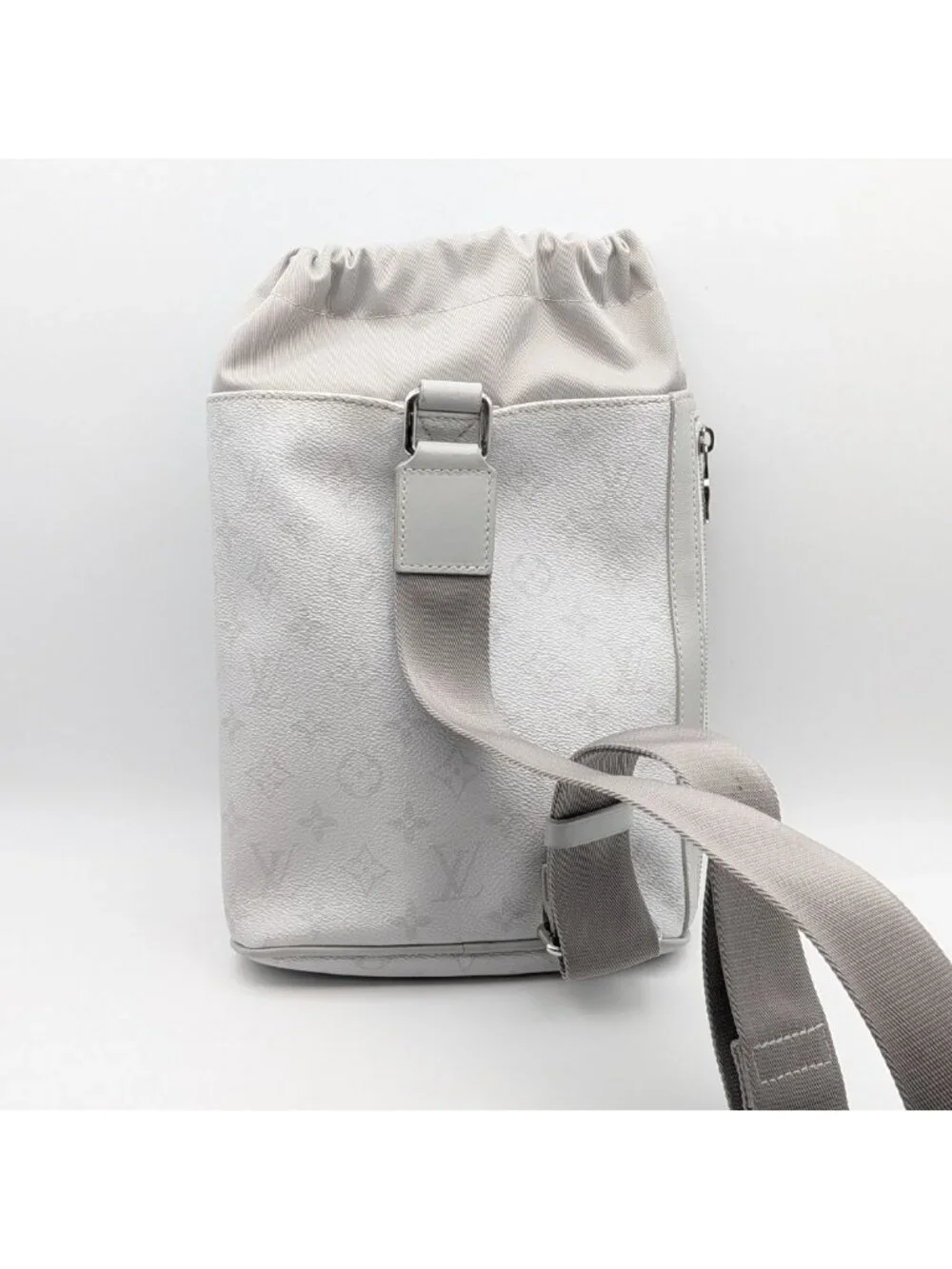 Louis Vuitton Chalk Sling Bag Monogram White Logo